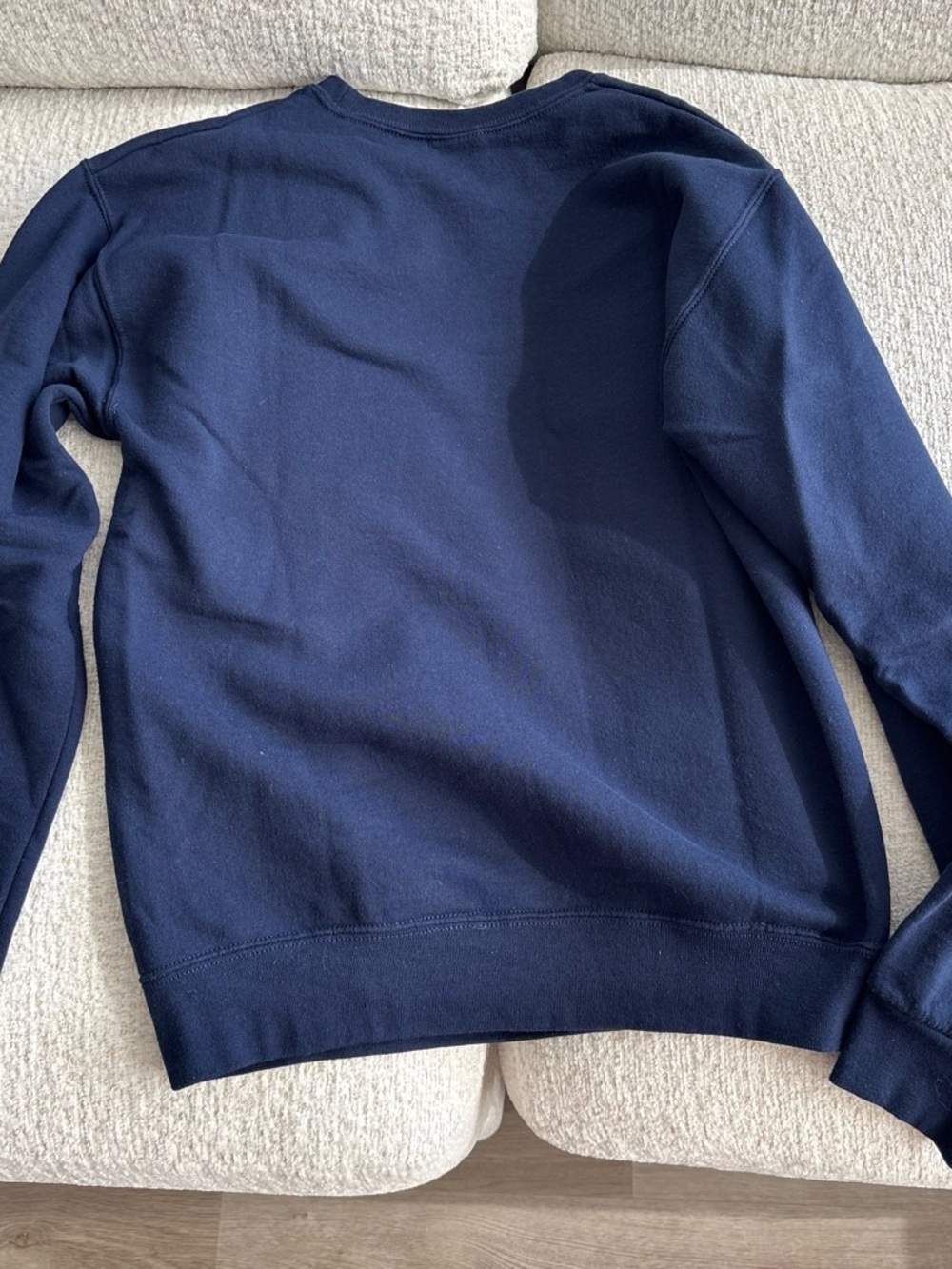 Jerzees Brand Hilton Head Island Navy Crewneck Sweatshirt Size S Like New - Picture 4 of 4